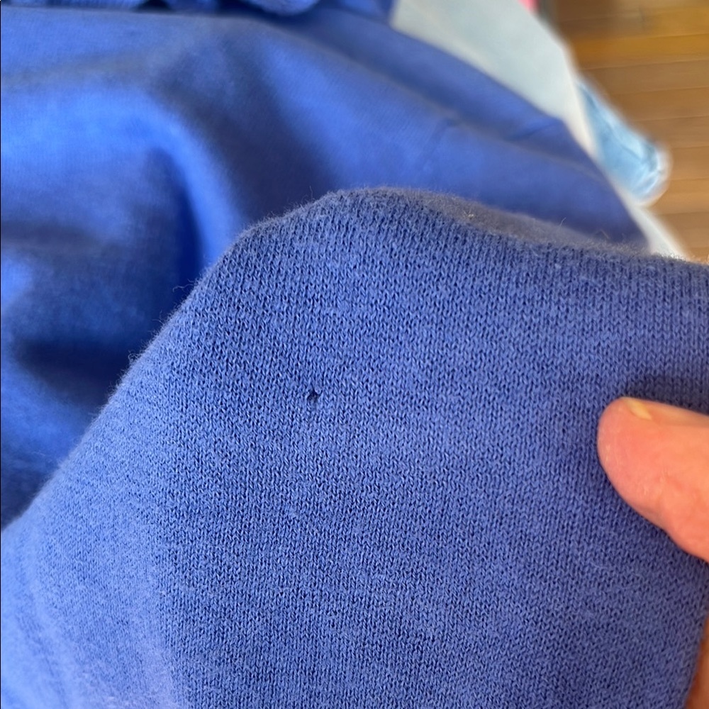 Moda International Blue Ruffled Cardigan - Picture 6 of 6